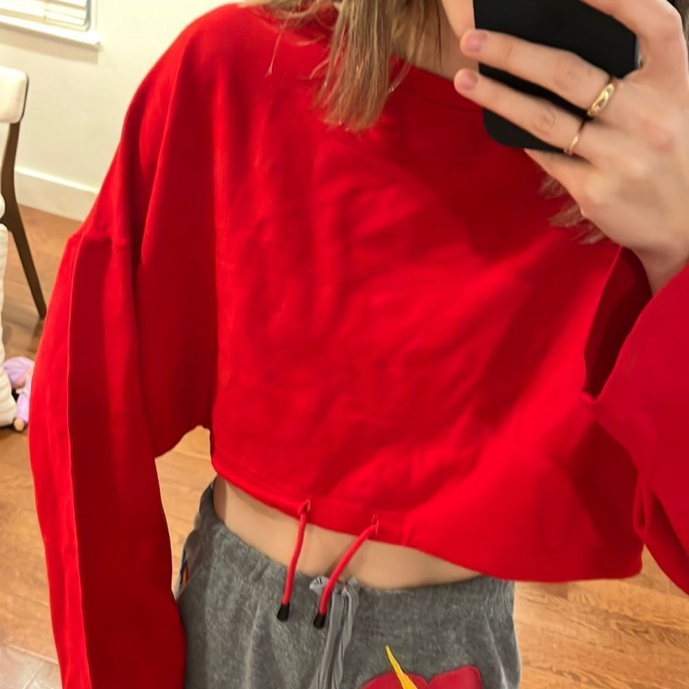 Kimberly Taylor Cropped Sweatshirt